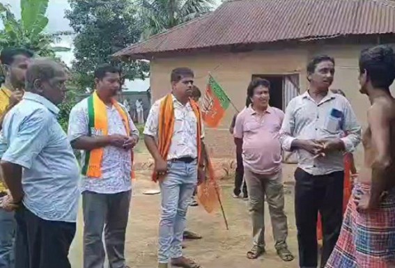 Tripura Panchayat Poll : BJP’s house-to-house campaigning in full swing amid party won 71% of seats already without contests Tripura Panchayat Poll : BJP’s house-to-house campaigning in full swing amid party won 71% of seats already without contests